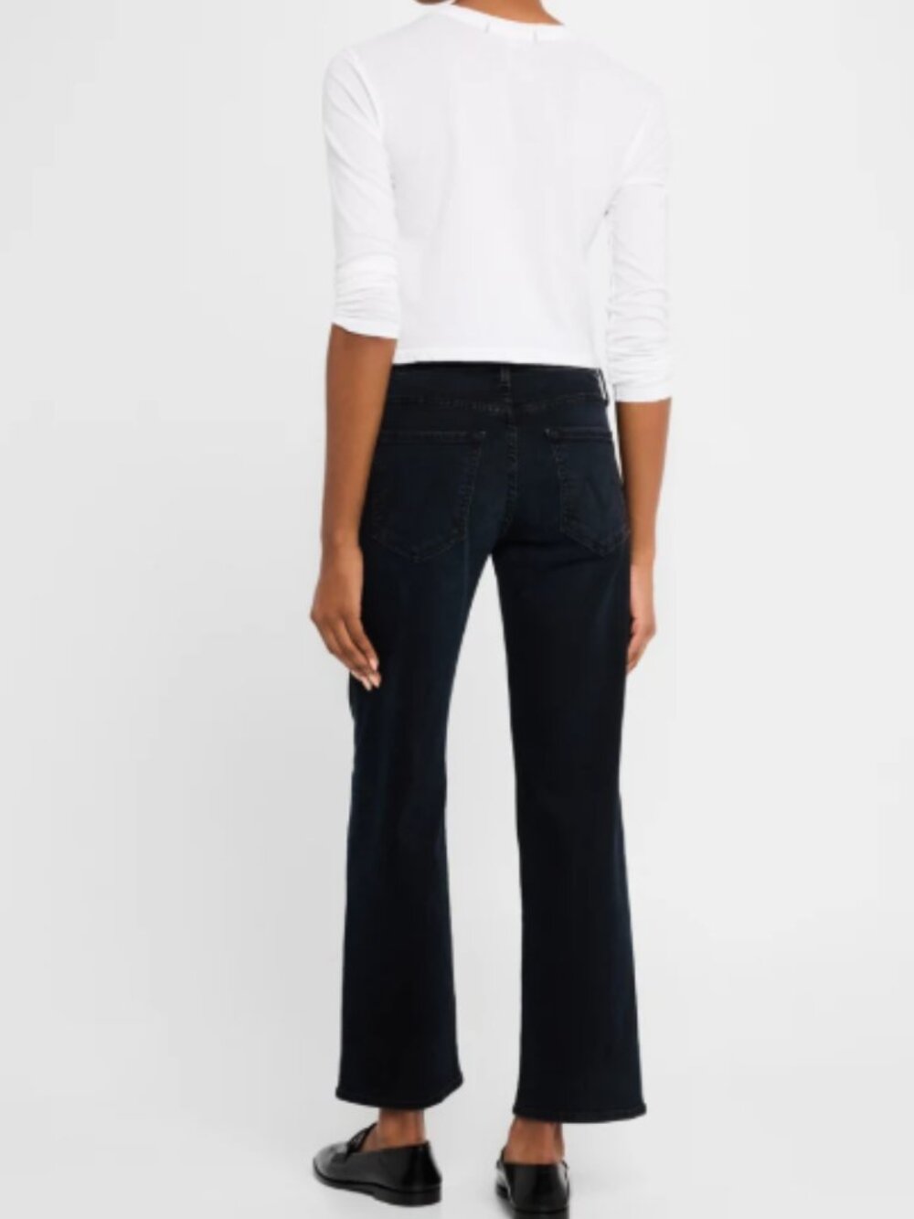 MOTHER The Mid Rise Rambler Zip Ankle Jeans – Night in Venice – Size 26 – NWT - Picture 14 of 16